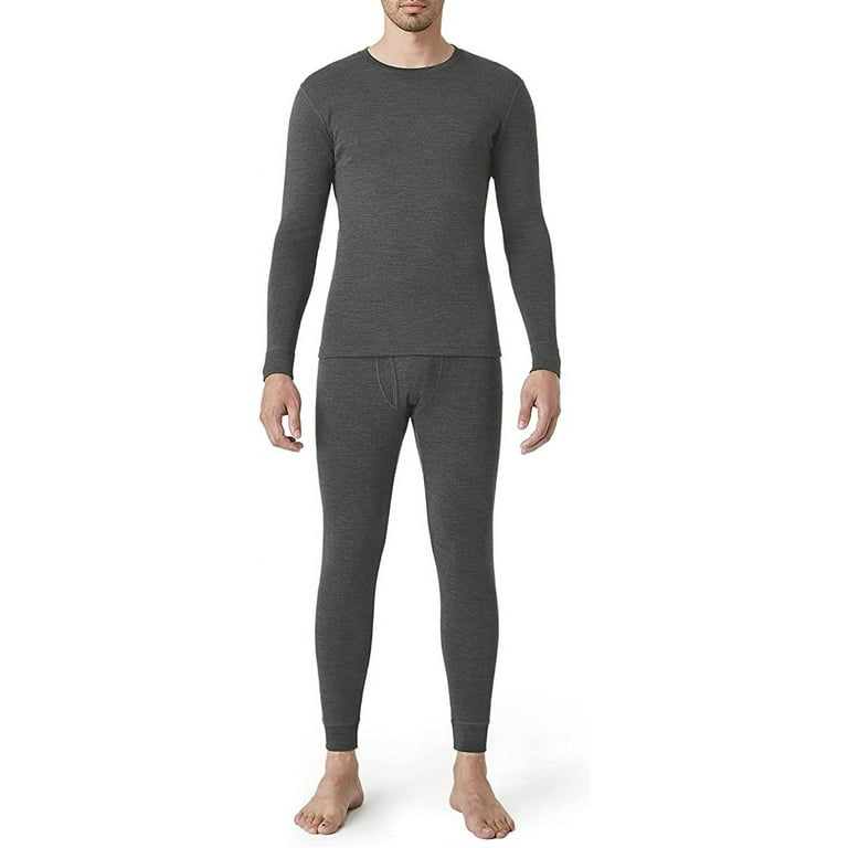 Heatwave® Pack Of Men's Thermal Underwear Set, Long Sleeve Top
