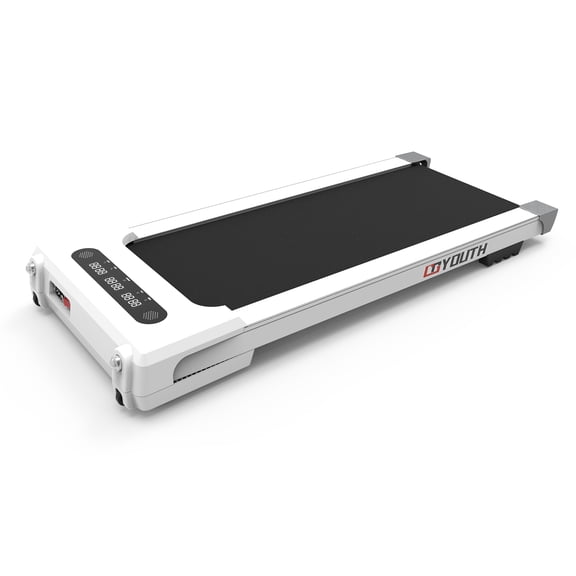 GOYOUTH Walking Pad, Under Desk Treadmill 300 lbs Weight Capacity, Compact Treadmills for Home Office 0.5-6 kph