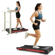 GOYOUTH Walking Pad, Under Desk Treadmill for Home&Office, Exercise Treadmill 300 lbs Weight Capacity,Speed Range ‎0.5-6 kph
