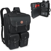 GOgroove DJ Controller Backpack - DJ Mixer Case Compatible with Pioneer DJ DDJ 400 DJ Controller