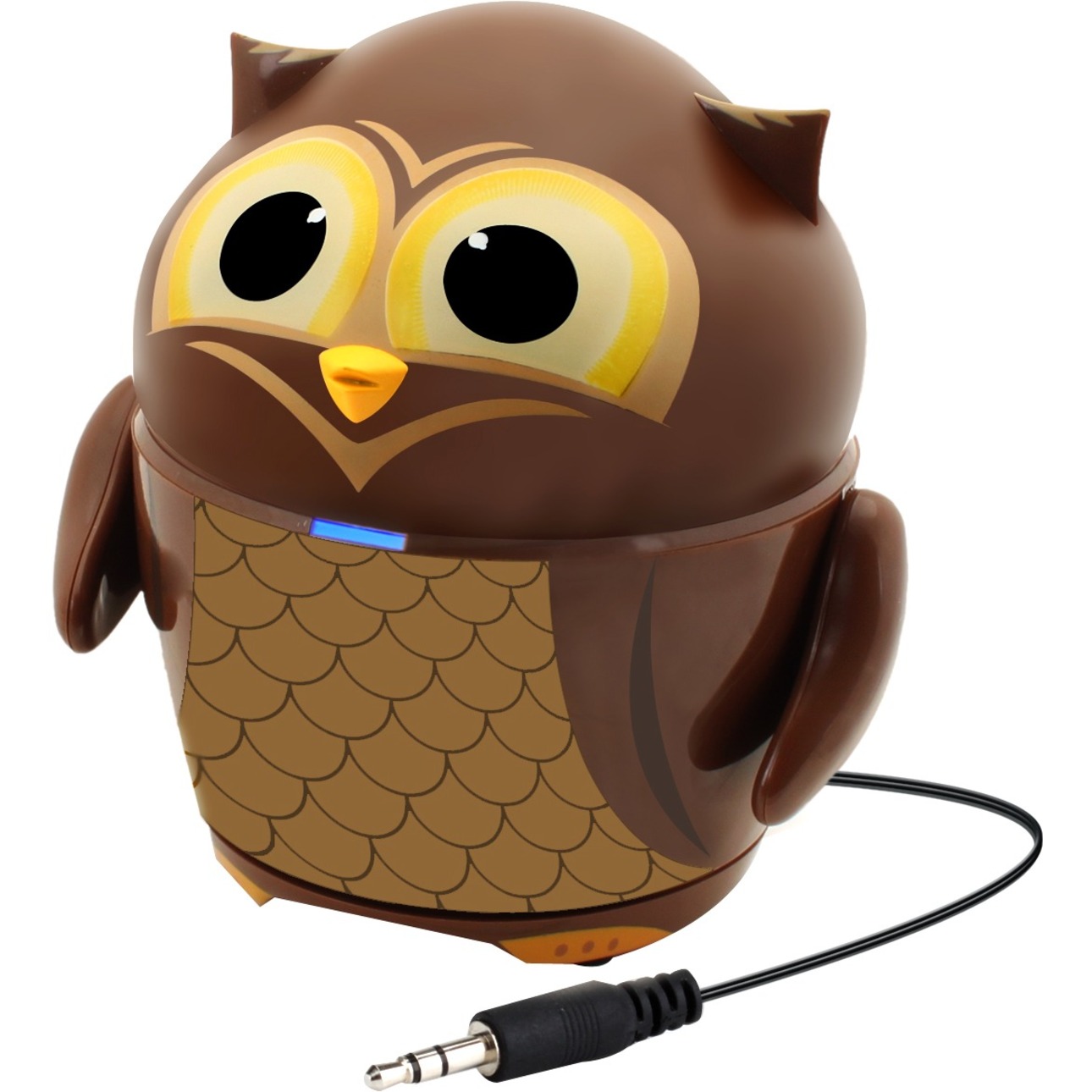 GOgroove Groove Pal GG-PAL-OWL 2.0 Portable Speaker System, 4 W RMS, Brown - image 1 of 7