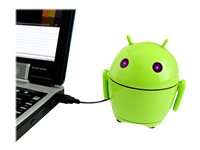 GOgroove Pal Bot Portable Speaker with Dual High-Excursion Drivers, Passive Subwoofer and Universal 3.5mm AUX Connection - Use with Smartphones, Tablets, MP3 Players and More!