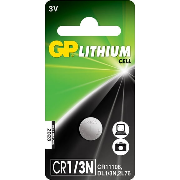GP 1/3N DL1/3N 2L76 Battery GP CR11108 CR1/3N Battery New Sealed