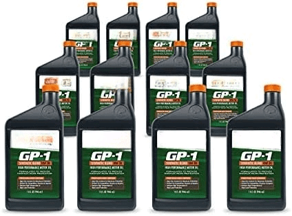 GP-1 Synthetic Blend High Performance Motor Oil 10w-30 (12 Quart Bottles)