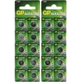 thumbnail image 1 of GP A76 LR44 AG13 Alkaline Cell 1.5V Alkaline Button Cell Battery x (20) Batteries, 1 of 4