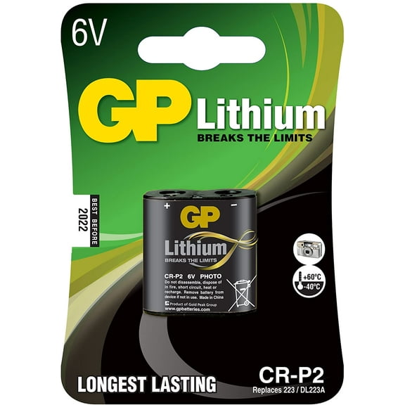 GP Batteries 30511 Battery Lithium 6V