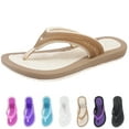 thumbnail image 1 of GP Breeze Light Weight Waterproof Flip Flops for Women, 1 of 9