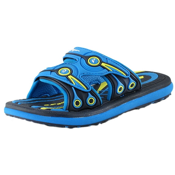 GP Kids Classic Slide Sandal: 7526 Blue Navy, EU28 (Size: Toddler 10 - 10.5)