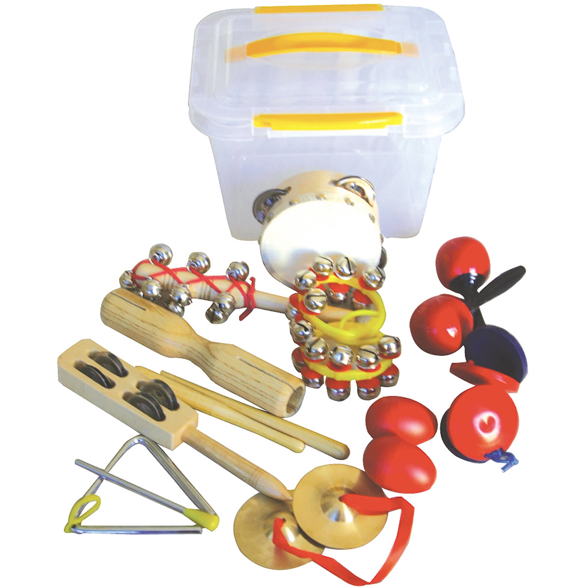 GP Percussion GPPT10 10-Piece Percussion Set with Tub