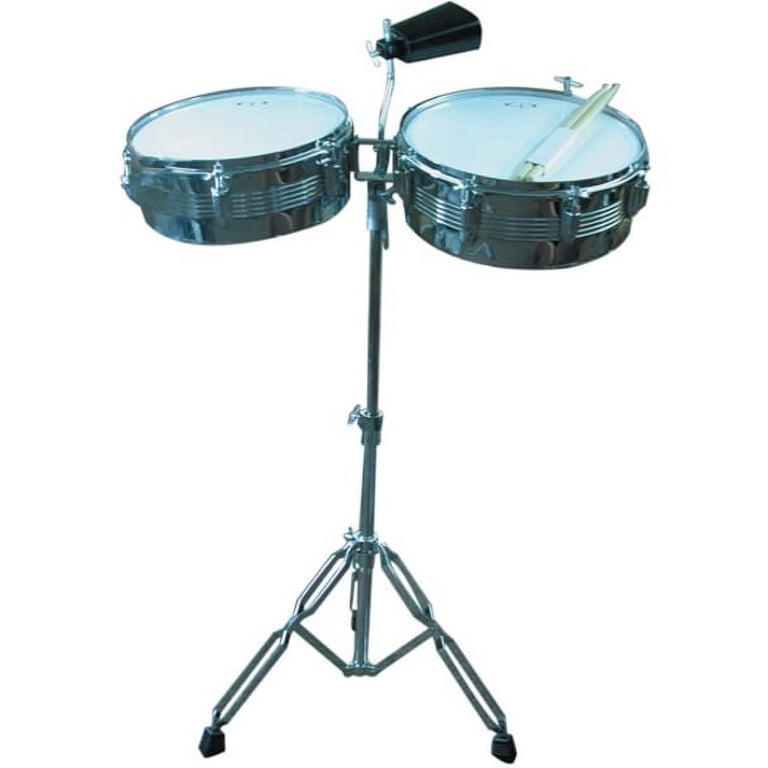 GP Percussion Timbale Drum Set - Walmart.com