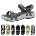 thumbnail image 1 of GP Signature SNAP LOCK Sandals for Women: 9179 Grey-22, EU39 (US Size 8 - 8.5), 1 of 9