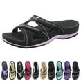 thumbnail image 1 of GP Signature Slide Sandals for Women: 7534 Purple-22, EU40 (US Size 9 - 9.5), 1 of 7