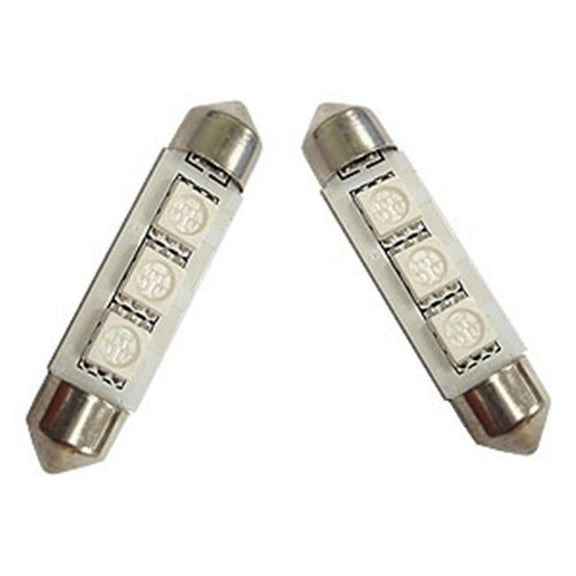 GP-Thunder 1142-CSMD-3G 42 mm SMD LED Festoon License Plates Courtesy Map Dome Lights Bulbs - Green