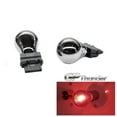 thumbnail image 1 of GP-Thunder GP-3157-CR Silver Stealth Chrome Red Light Bulbs Turn Signal Back Up Reverse Tail, 1 of 1