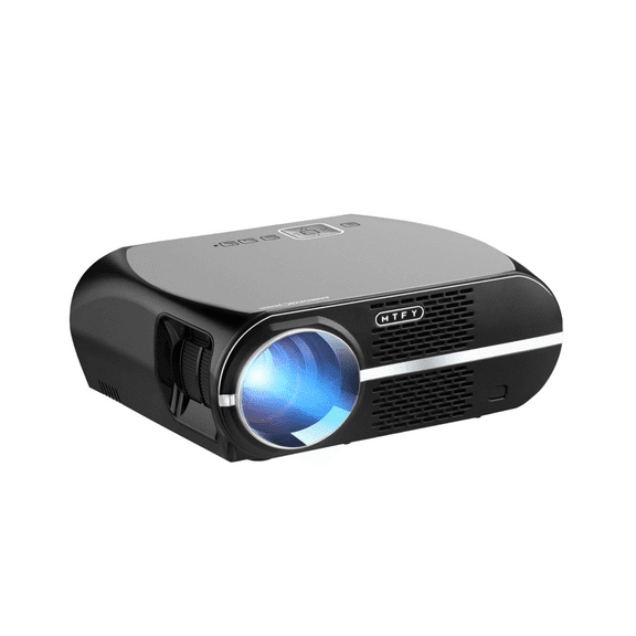 GP100 Video Projector,MTFY 3500 Lumens Portable LCD 1080P HD LED Projector,Home Theater Projector for Movie,TV,Photos,Games,DVD,PC,Laptop Support HDMI,USB,VGA,AV