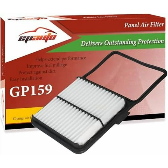 GP159 (CA10159) Extra Guard Engine Air Filter, Replacement for Toyota Prius (20042009)  Rigid Panel Filter for Improved Airflow and Fuel Efficiency$$Vehicle Parts & Accessories