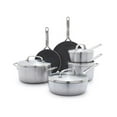 GP5 Stainless Steel 5Ply Healthy Ceramic Nonstick 13 Piece Cookware
