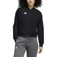 thumbnail image 1 of GP7955 Adidas Womens Sideline 21 Woven Bomber Jacket Black/White 2XL, 1 of 2
