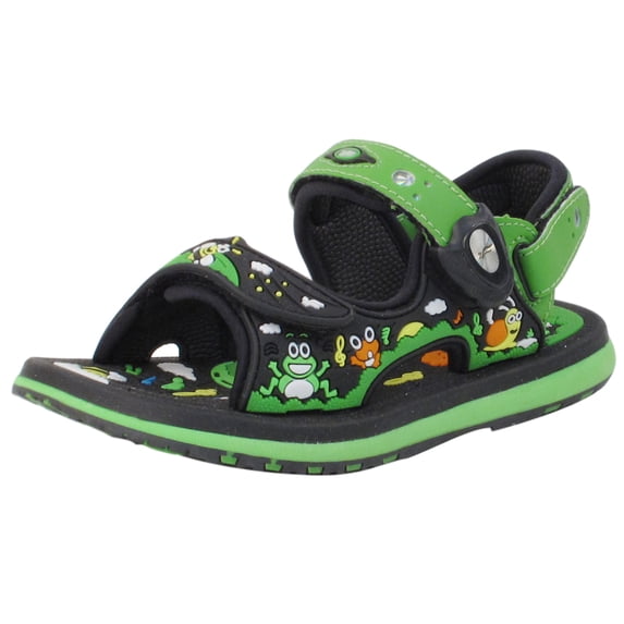 GP9175 Easy "SNAP LOCK" Magnet Closure Durable Outdoor Water Sandals for Kids (Size: T6.5-K7)