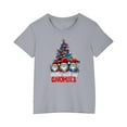 thumbnail image 1 of GPAECEAD Boys And Girls Christmas Fashion Cute Printed Casual Short Sleeved Cotton Top, 1 of 4