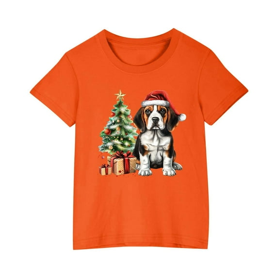 GPAECEAD Boys And Girls Summer Short Sleeve T-Shirts Color Block Trendy Crewneck Pullover Tops Casual Blouse