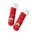 thumbnail image 1 of GPAECEAD Kids Fuzzy Slipper Socks Cozy Slipper Fluffy Socks Winter Warm Thick Soft Cabin Socks for Girls, 1 of 1