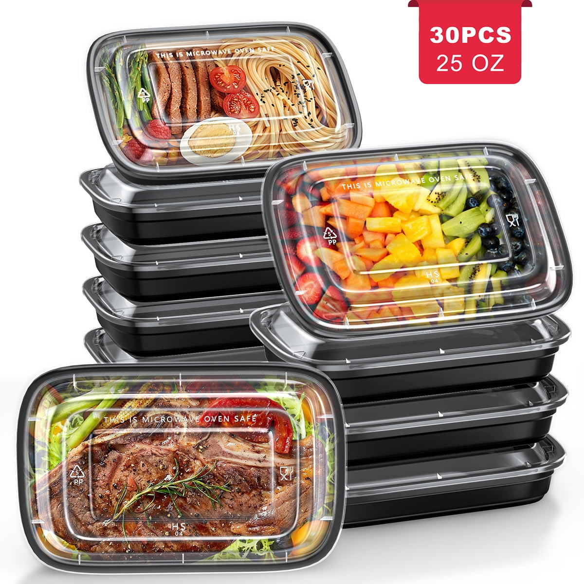 Clamshell Take Out Food Containers, 1-compartment, Disposable To Go  Container, To Go Boxes With Lids, Trays For Lunch, Dinner, Meal-prep, ,  Biodegradable - Temu