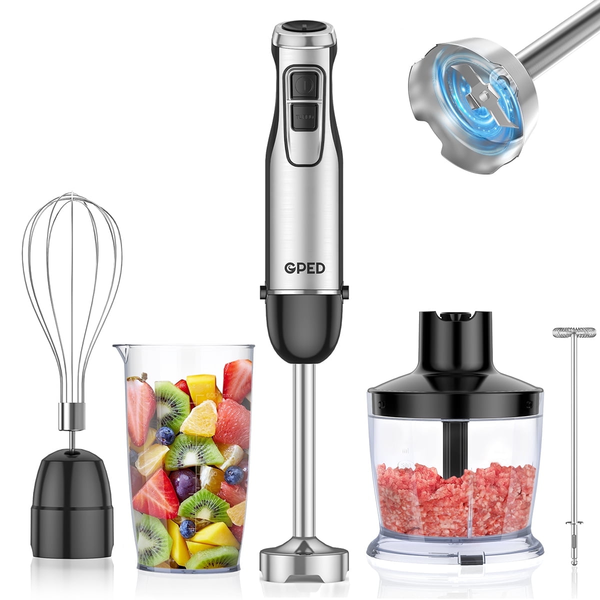 Multi-purpose 12-Speed Hand Blender for Smoothies, Kuwait Ubuy