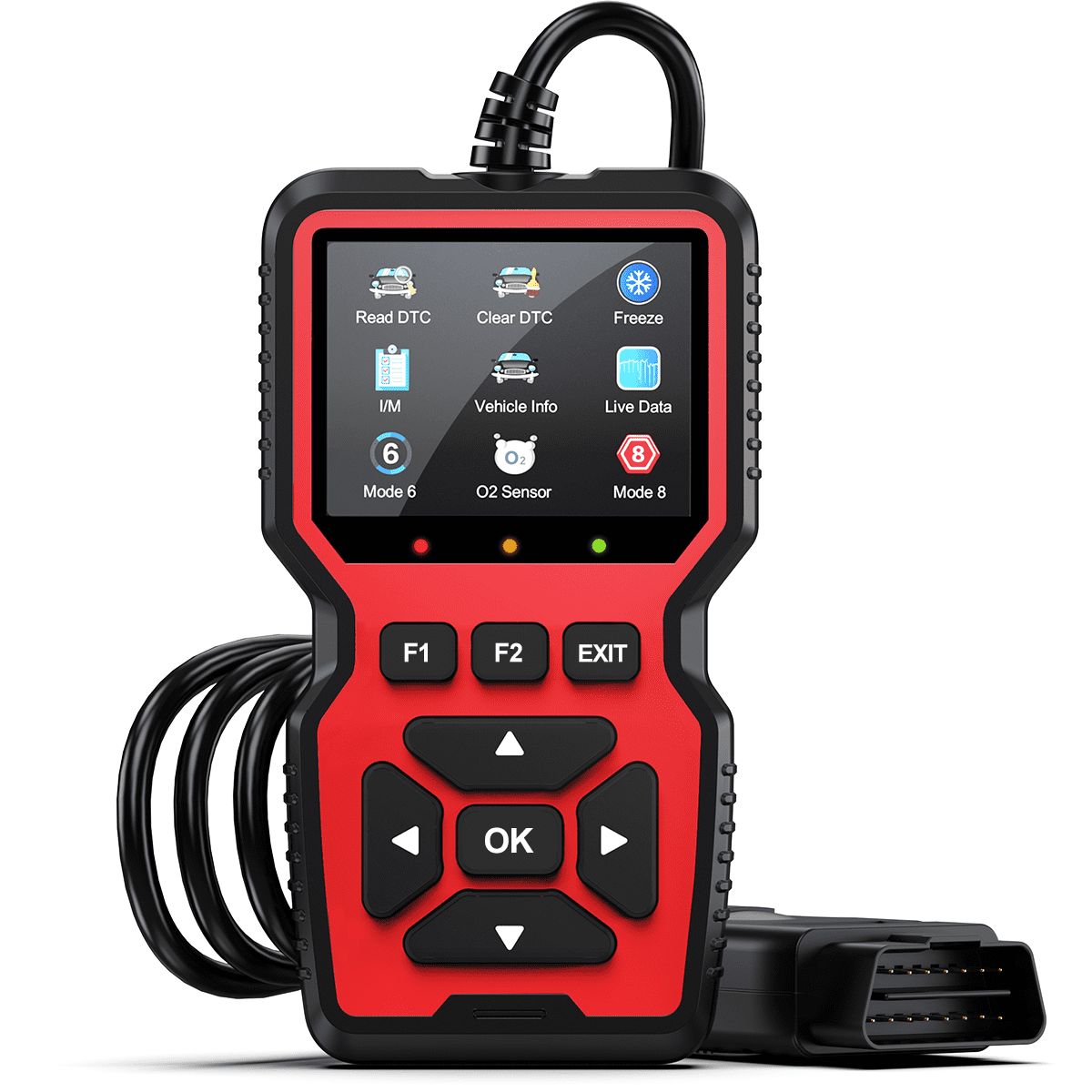 GPED Car OBD2 Scanner Diagnostic Tool, Auto Car Diagnostic Scan Tool, Comprehensive Car Code Reader for All Cars, Engine