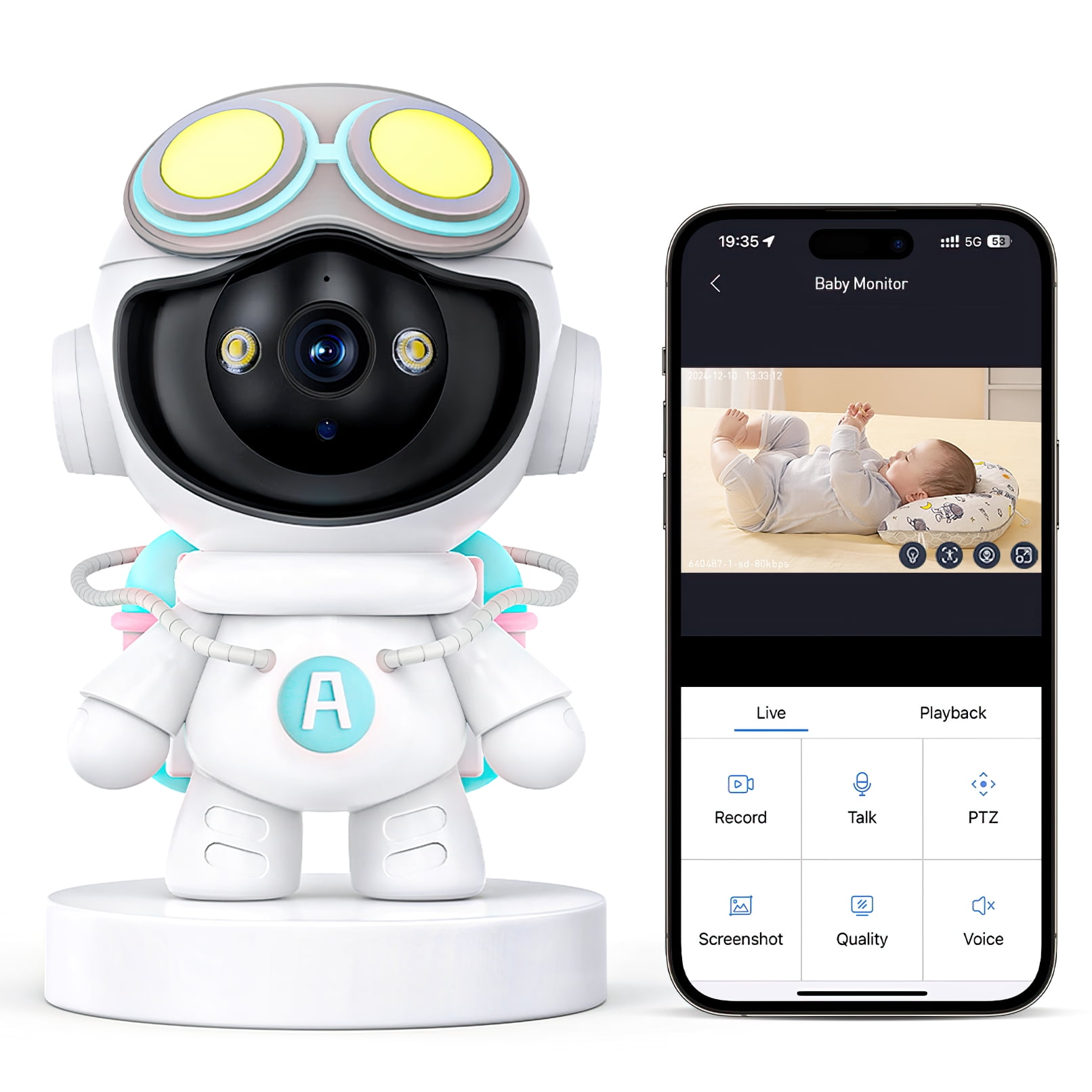 Sd Card Little Elf Smart Wifi Camera Security Cameras Wireless