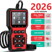 GPED OBD2 Scanner Diagnostic Tool, Car Code Reader, Check Engine Code Reader OBD2 Scanner with Reset, Mode 6, Mode 8 & I/M Readiness, Auto Car Diagnostic Scan Tool for All OBDII Car Since 1996