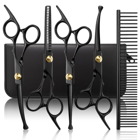 Master Grooming Tools 5900 Diamond Curved Shears 8 In - Pink - Walmart.com