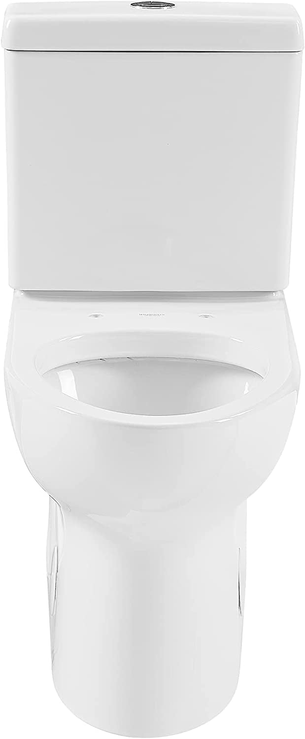 GPF Dual Flush Toilet, TwoPiece Toilet With Elongated Seat, Toilets