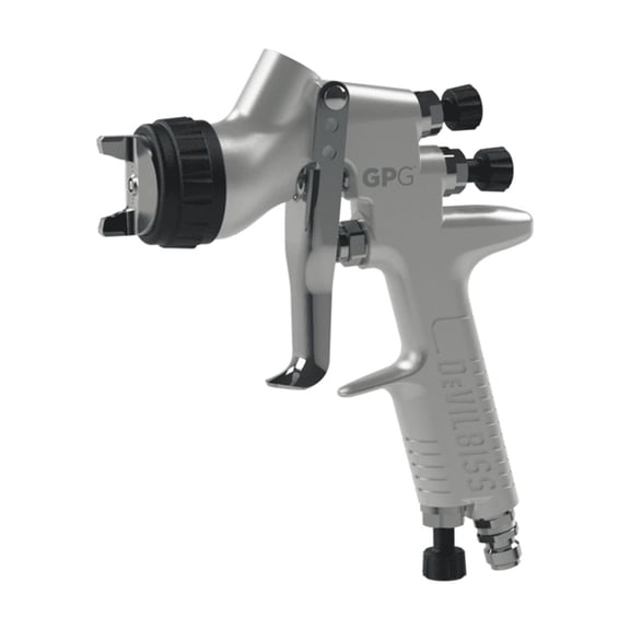 DeVilbiss GPG Gravity Hvlp & High Efficiency Professional Uv Primer Gun Kit w/ Cup