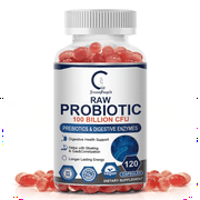 GPGP Greenpeople 100 Billion CFU Probiotic for Women and Men, Support Digestive & Gut Health, 120 Capsules