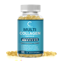 GPGP Greenpeople Multi Collagen Pills 5000mg - 60 Capsules - Healthy Joints, Hair, Skin, Nails