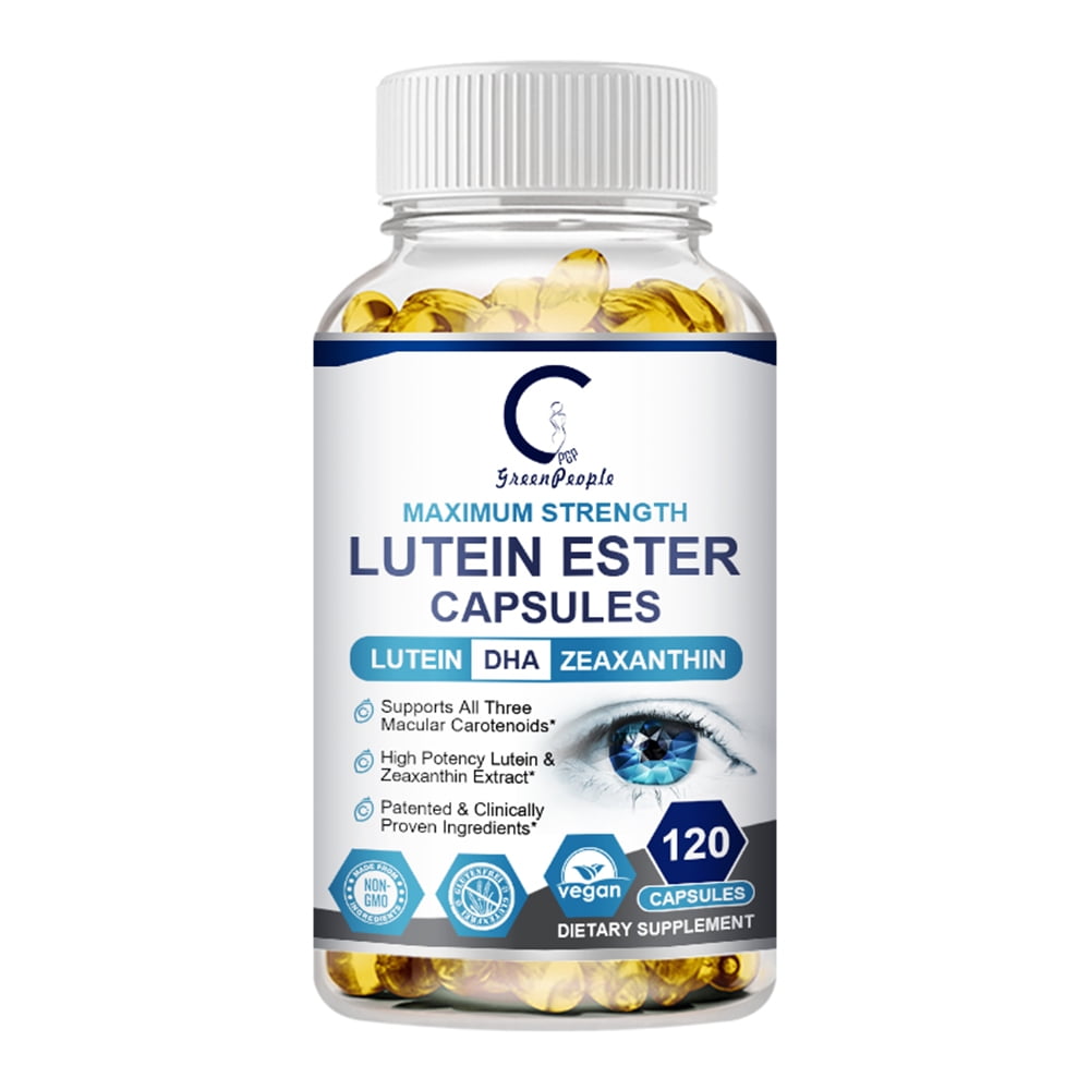 GPGP Lutein Zeaxanthin & Bilberry Extract Capsules Supports Eye