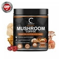 thumbnail image 1 of GPGP Mushroom Coffee,Mushroom Supplement, Lions Mane Mushroom Powder Instant Coffee with Lion's Mane,Reishi,Chaga,Cordyceps, and Turkey Tail for Focus, Energy,Digestion and Immunity,226 G/7.97 oz, 1 of 7