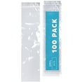 thumbnail image 1 of GPI 3” x 12” Reclosable Ziplock Bag 2 Mil Clear Zipper Bags, 100-Pack, 1 of 5