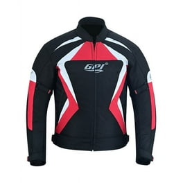Amazon.com: ACG TAHOE-J106 MOTORCYCLE ADV JACKET (BLACK/RED