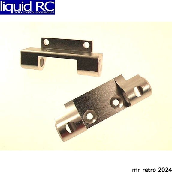 GPM Racing AGM100908 Monster GT Silver Aluminum Front/Rear Upper Arm Mount