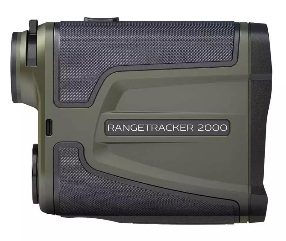 GPO German Precision Optics RANGETRACKER 2000 Laser Rangefinder, 2,000 Yards for Short Range Archery and Long Range Rifle Hunting, Green