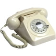thumbnail image 1 of GPO Retro GPO746IVR 746 Desktop Rotary Dial Telephone - Ivory  [MISC ACCESSORY] Ivory, 1 of 6