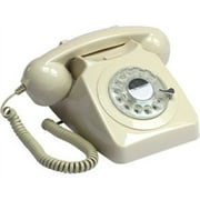 GPO Retro GPO746IVR 746 Desktop Rotary Dial Telephone - Ivory [MISC ACCESSORY] Ivory