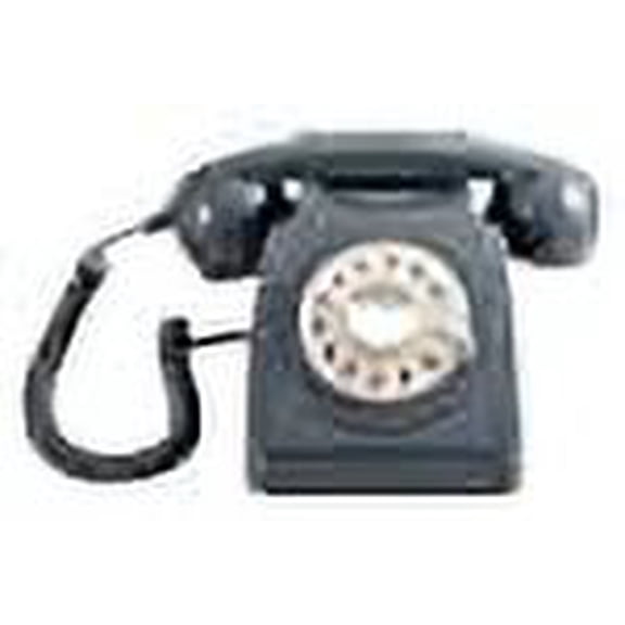 GPO Retro GPO746RGY 746 Desktop Rotary Dial Telephone - Grey  [MISC ACCESSORY] Gray