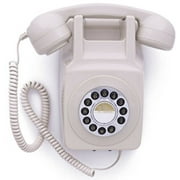 GPO Retro GPO746WIVR 746 Wall Mount Push Button Telephone - Ivory [MISC ACCESSORY] Ivory