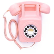 GPO Retro GPO746WPK 746 Wall Mount Push Button Telephone - Pink [MISC ACCESSORY] Pink