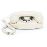 GPO Retro GPOAUDCR Audrey Bedside Push Button Telephone - Ivory [MISC ACCESSORY] Ivory