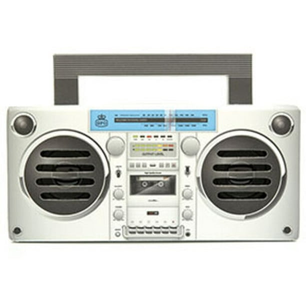 GPO Retro GPOBRONXSL Bronx Mini Bluetooth Speaker Silver [SPEAKERS