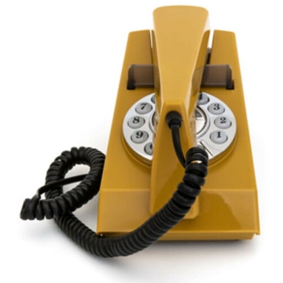 GPO Retro GPOTRMM Trim phone Desktop or Wall Mountable - Mustard  [MISC ACCESSORY] Yellow
